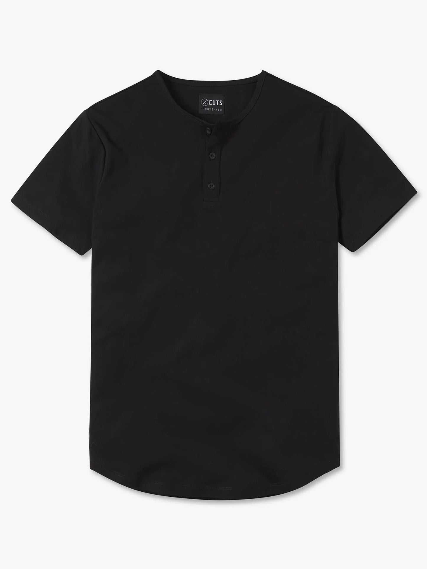 AO Henley Curve-Hem