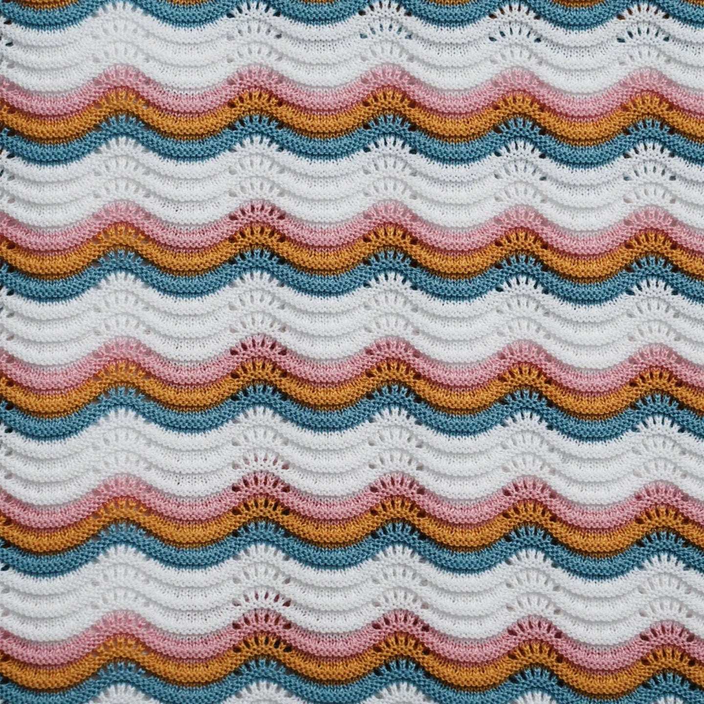 The Ripple Crochet S/S Button Up