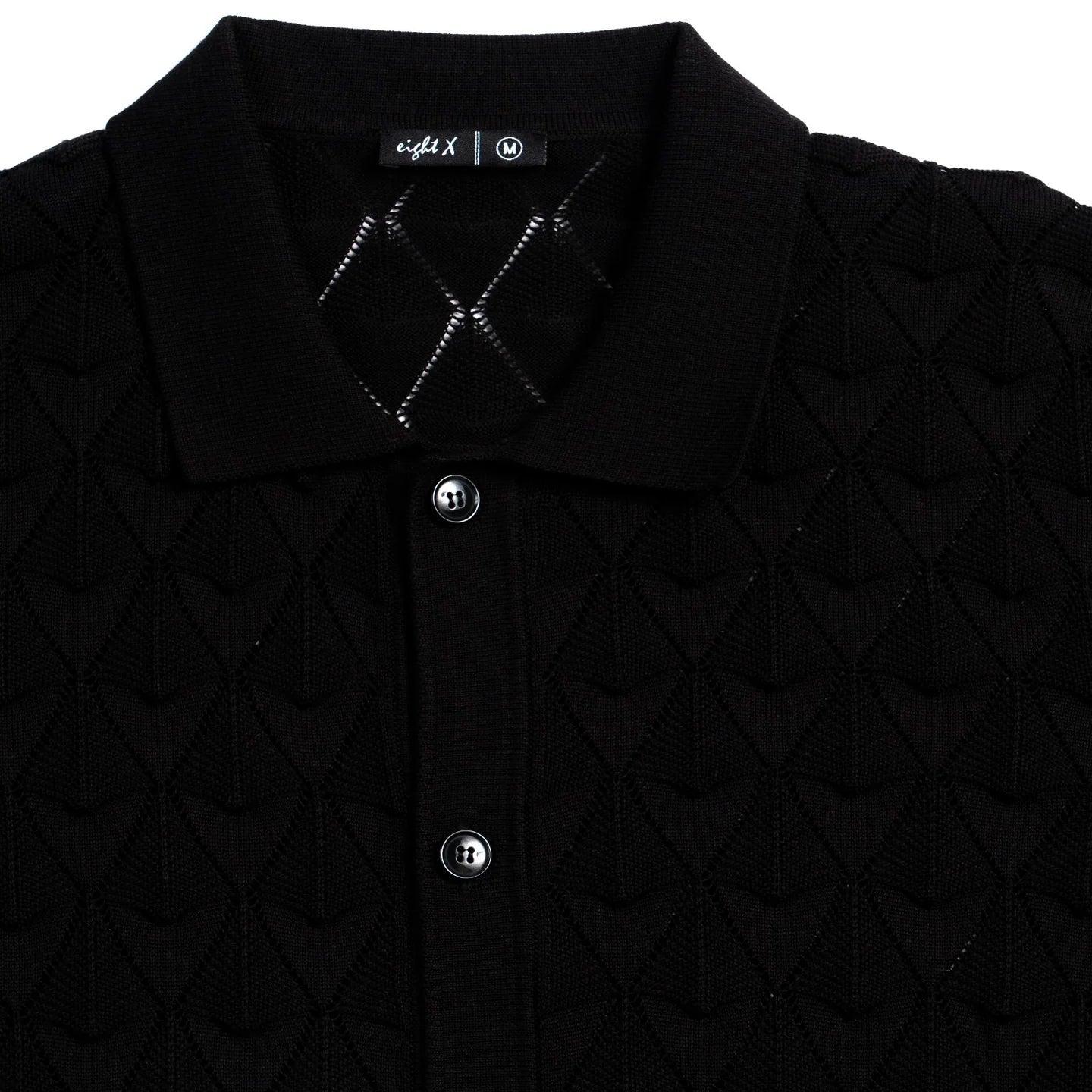 Spire Crochet S/S Button Up