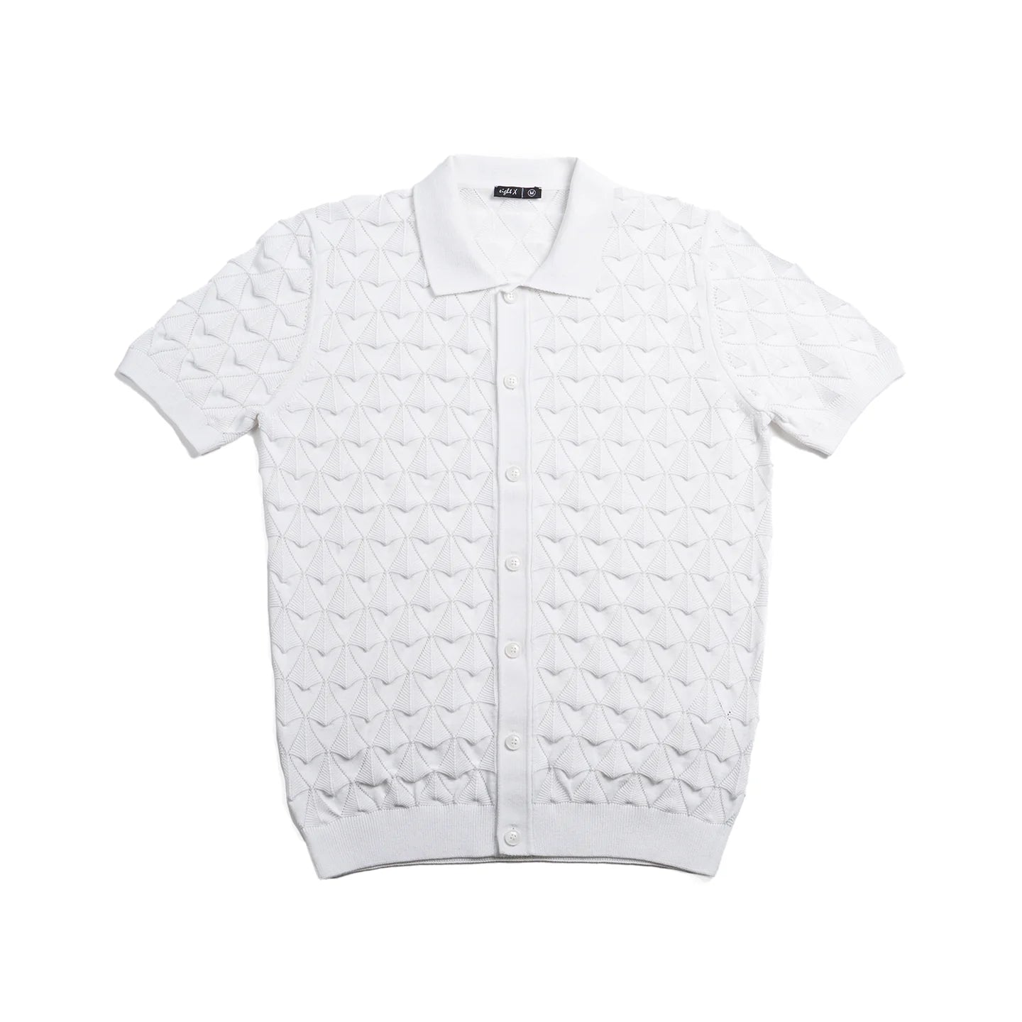 Spire Crochet S/S Button Up