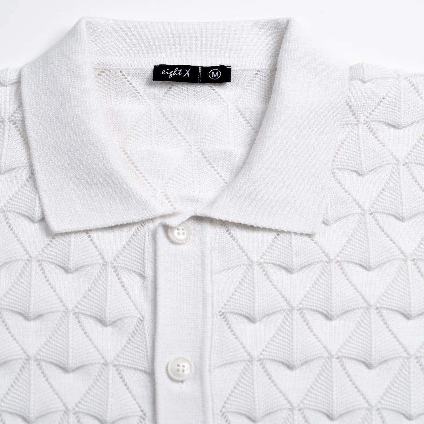 Spire Crochet S/S Button Up