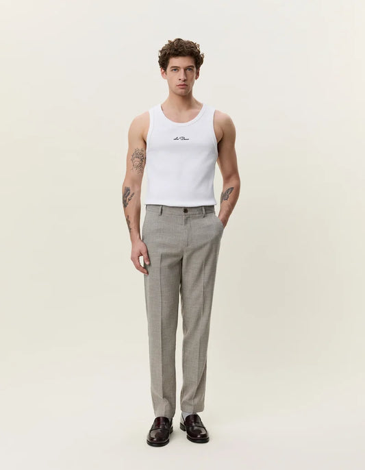 Melange Reg Suit Pant