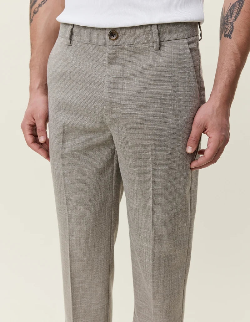 Melange Reg Suit Pant