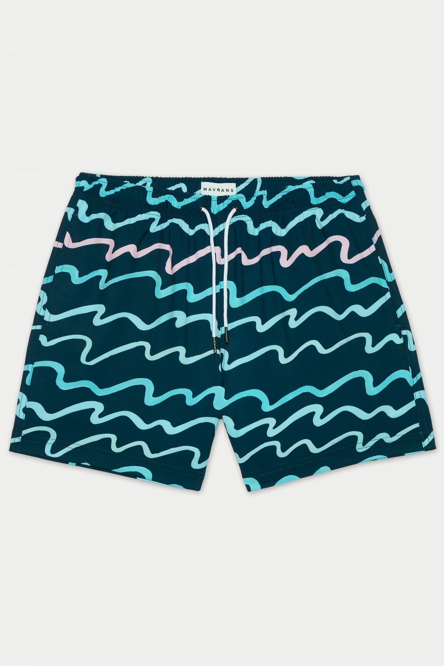 90's Wave Swim Short