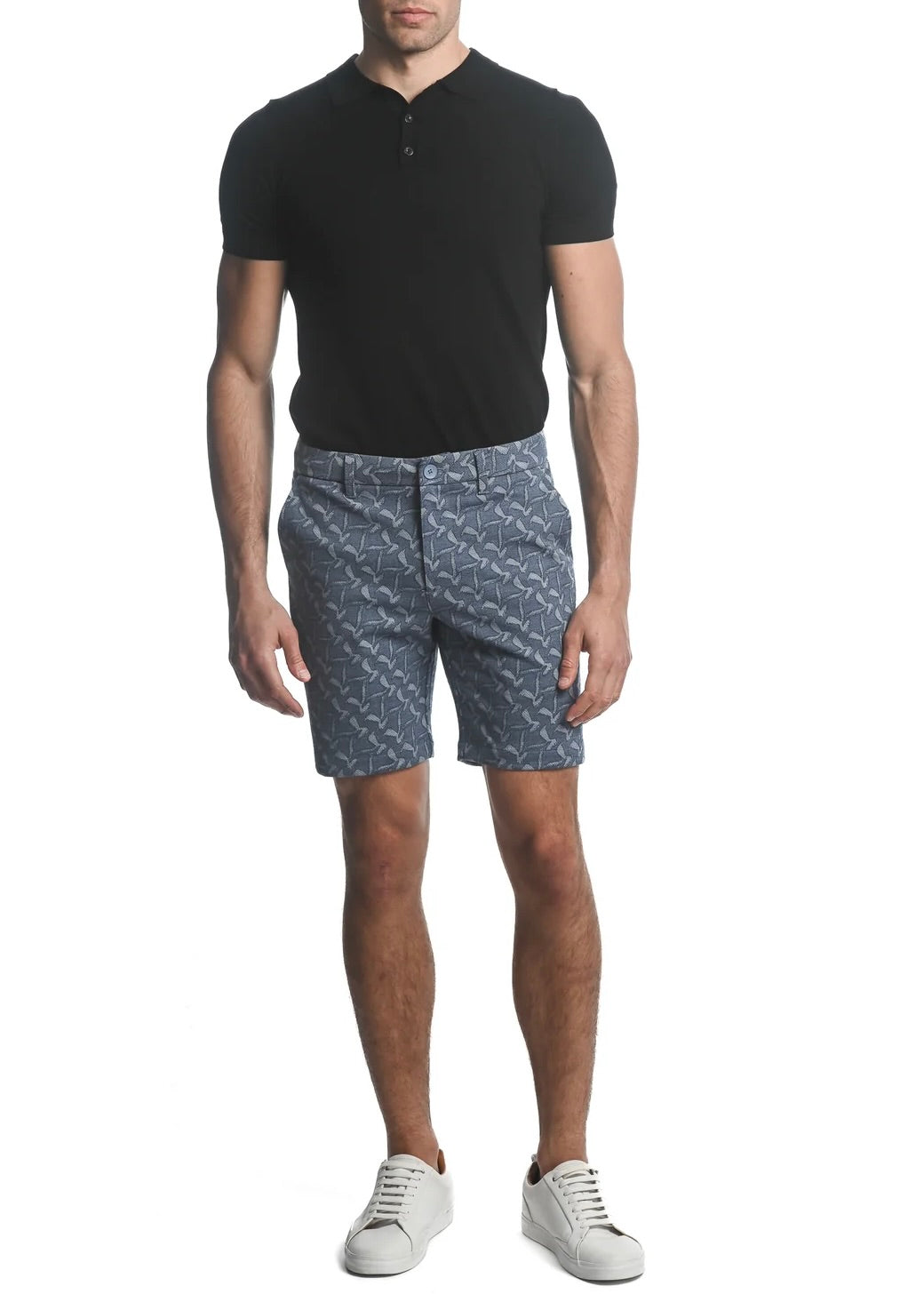 8" Stretch Knit Jacquard Short