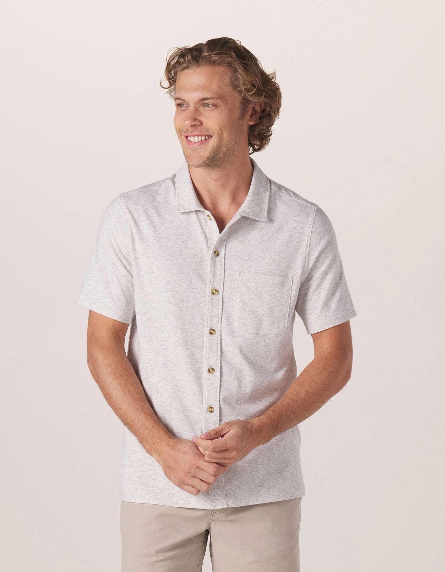 Active Puremeso S/S Weekend Button Down