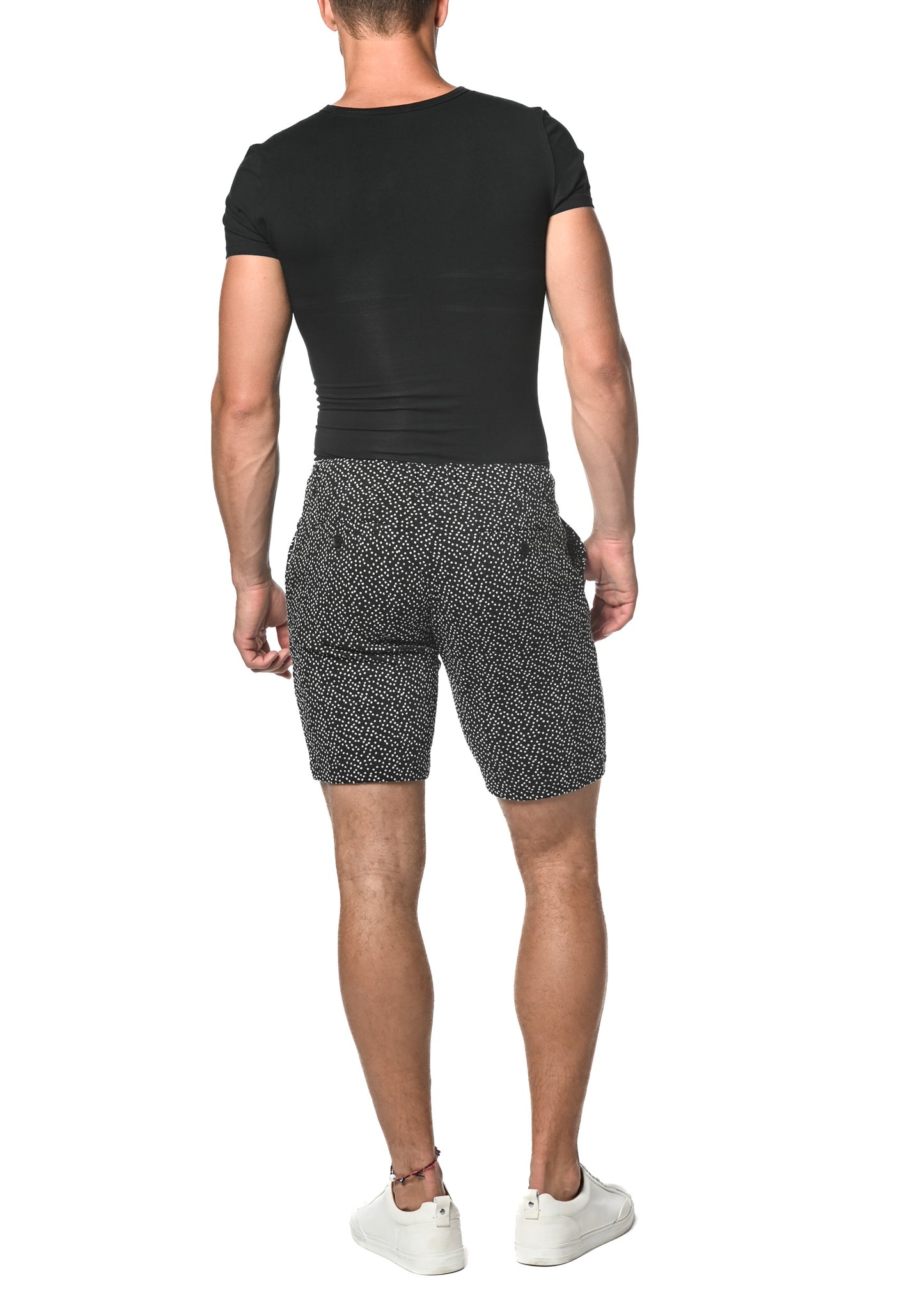 8" Stretch Knit Jacquard Short