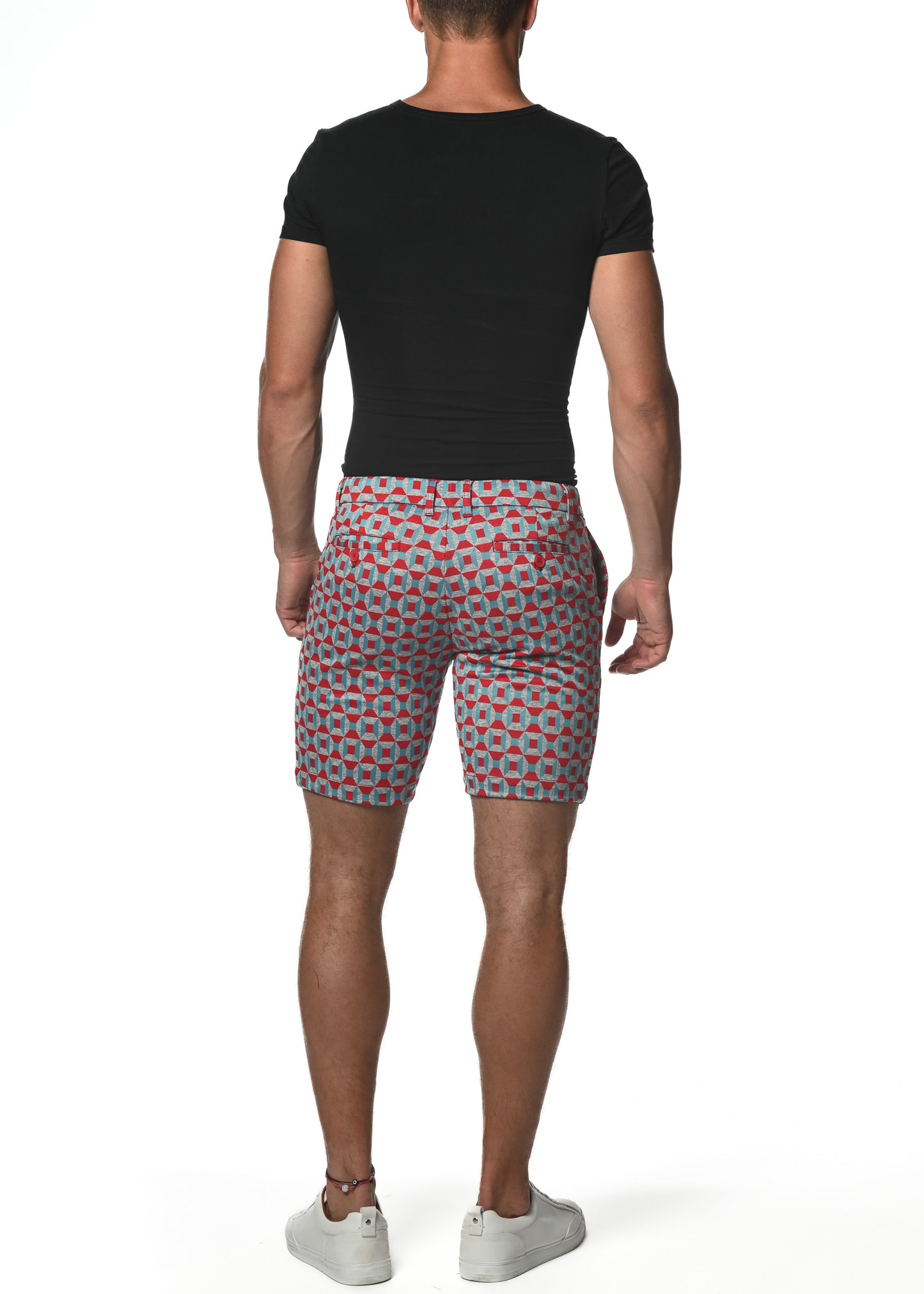 8" Stretch Knit Jacquard Short