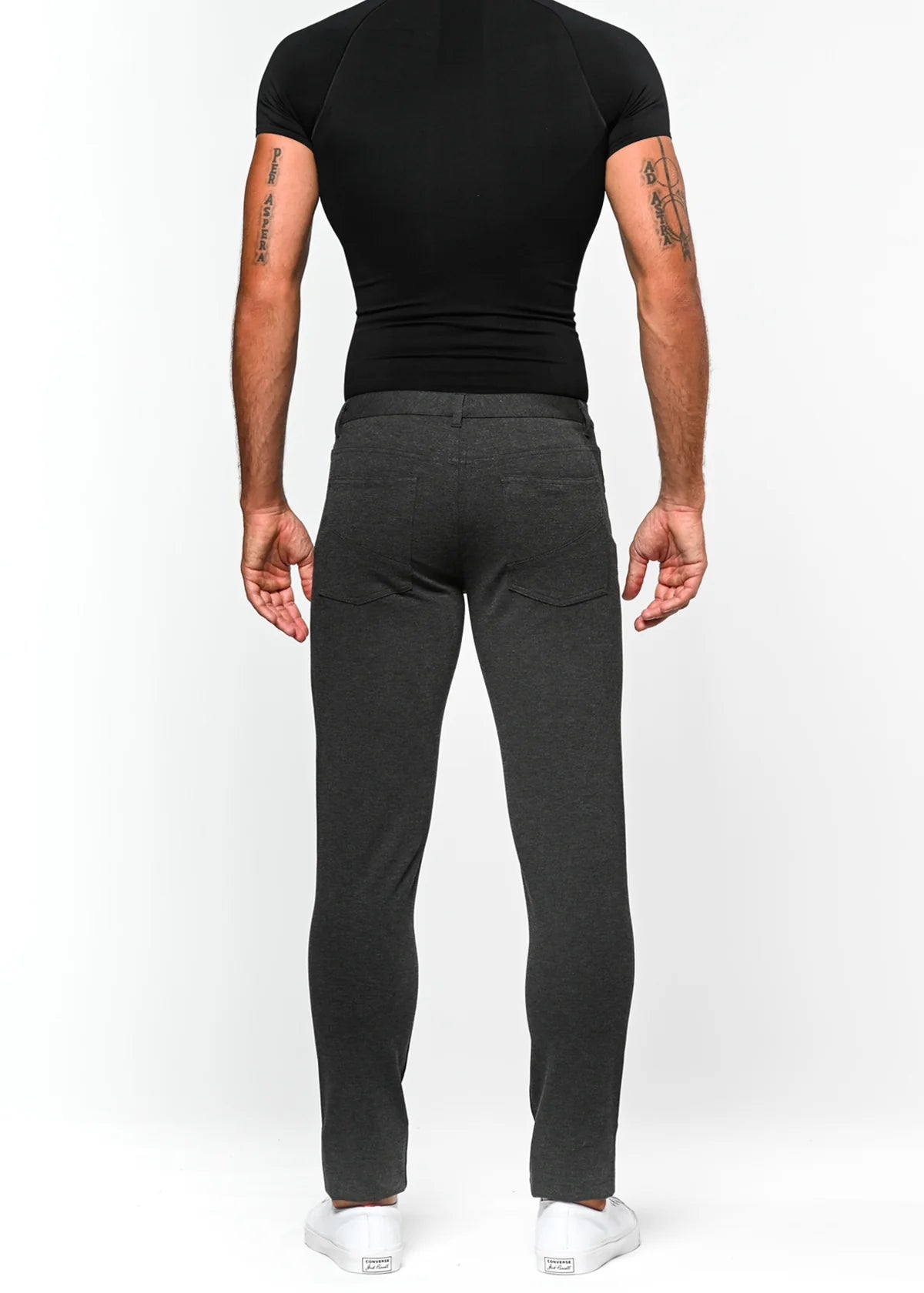 5 Pocket Stretch Knit Jeans 32" Inseam