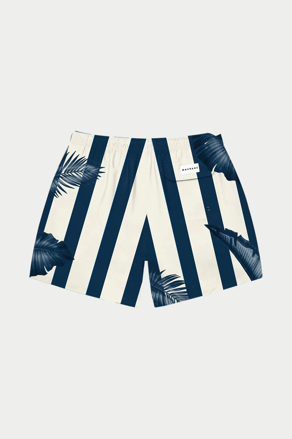 Blue Palm Swim Short