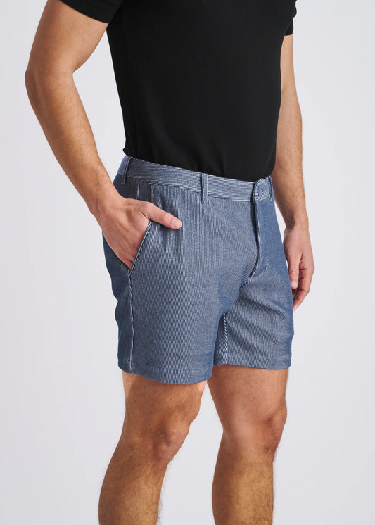 6"Inseam Stretch Knit Chino Shorts