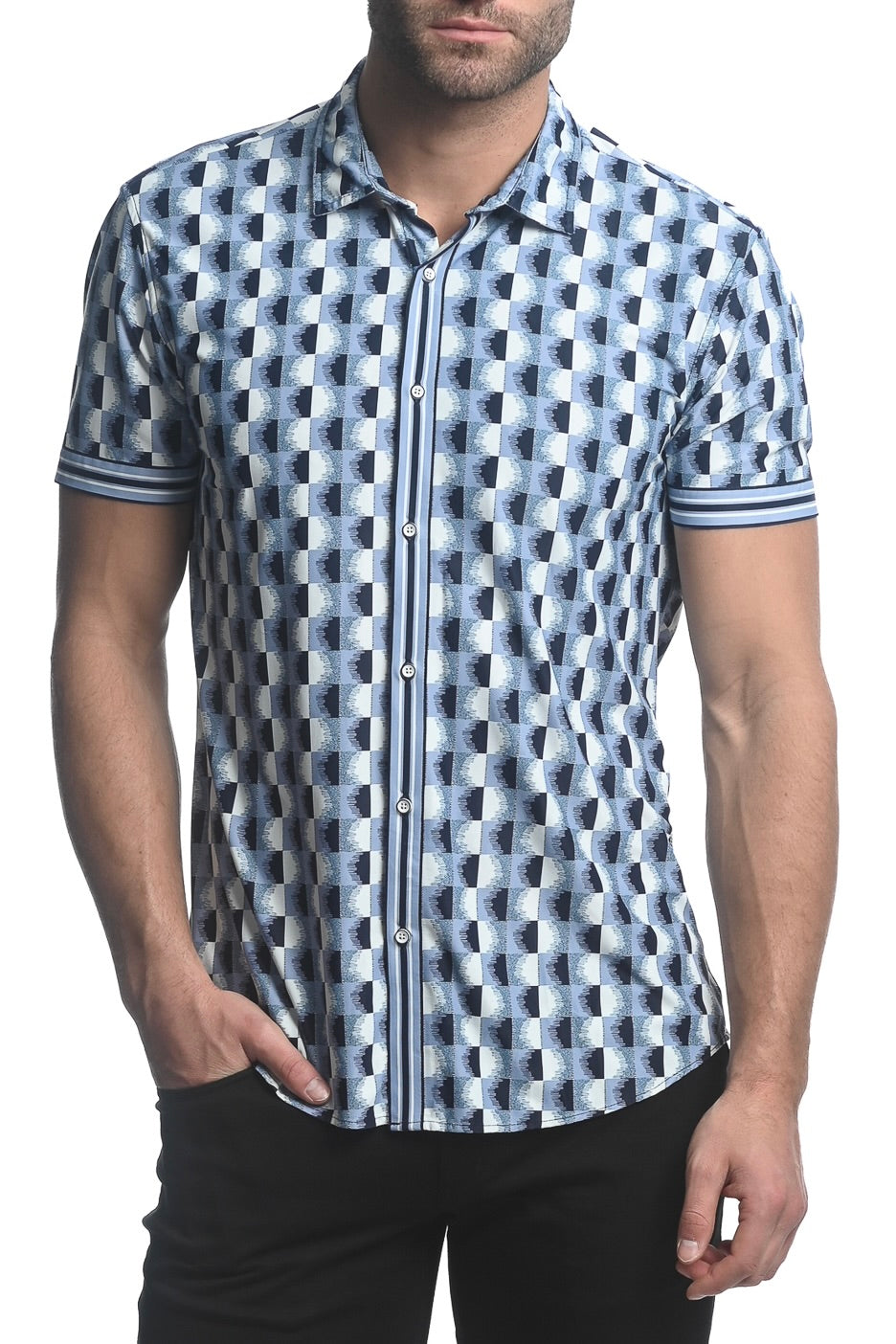 Printed S/S Performance Shirt