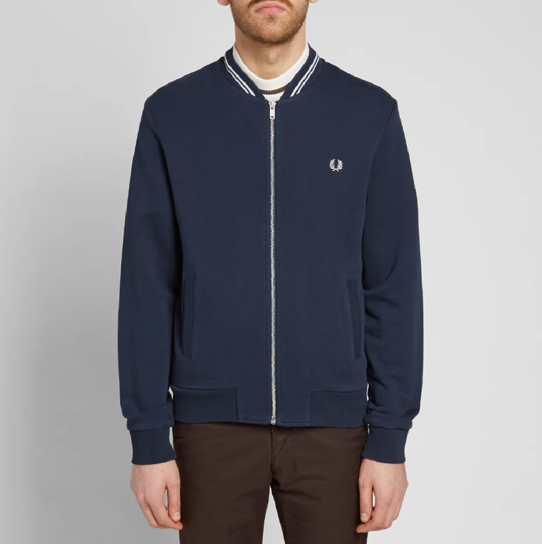 Bomber Neck Sweatshirt