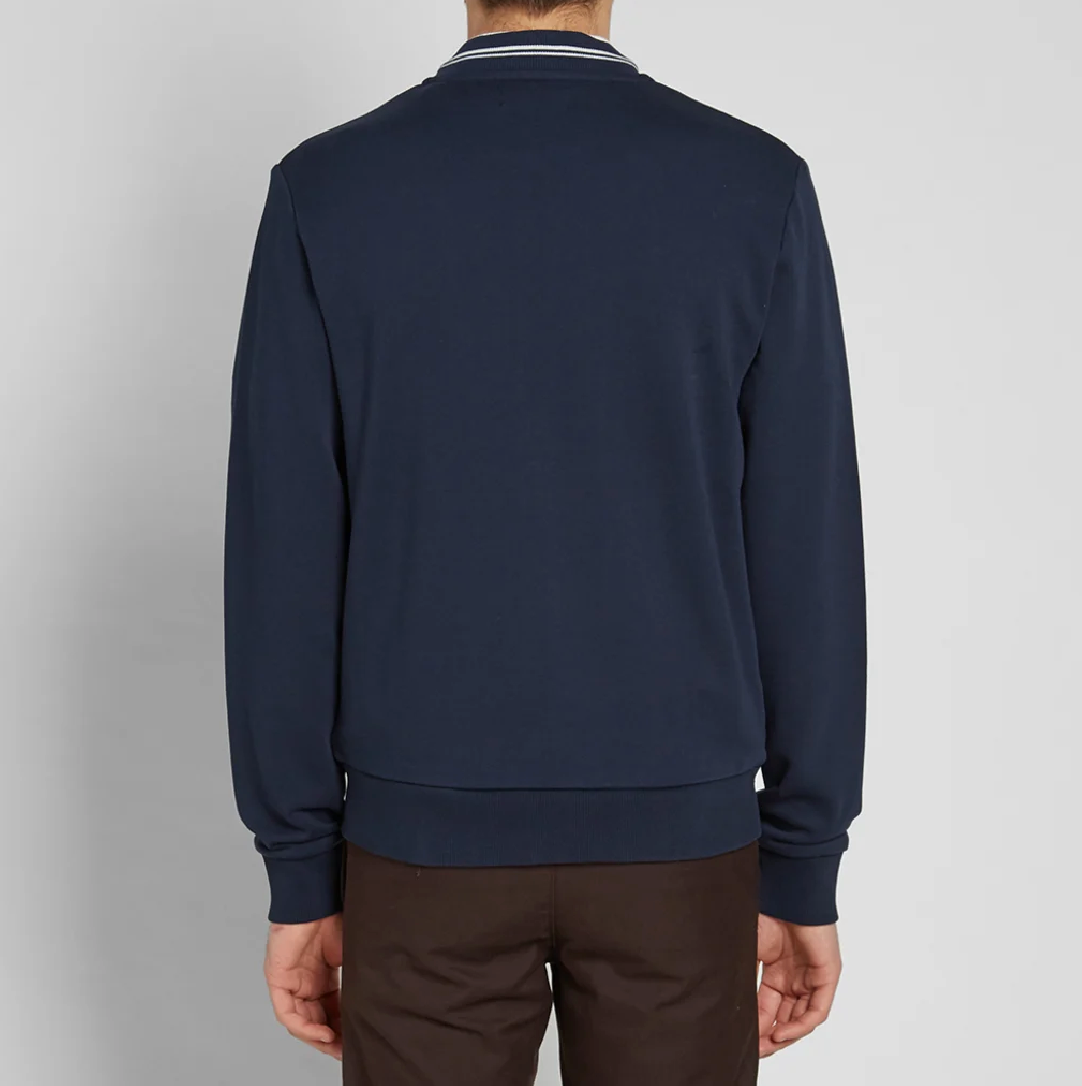 Bomber Neck Sweatshirt