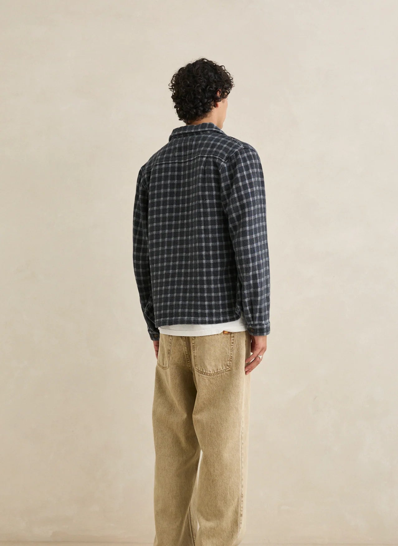 Jacquard Check LS Shirt