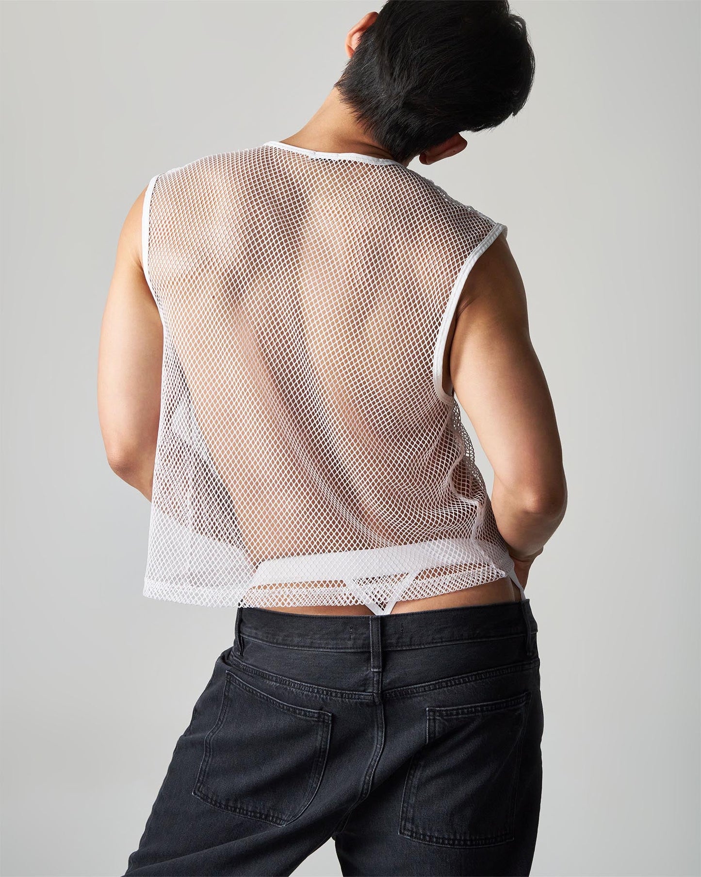 Edge Net Muscle Tank