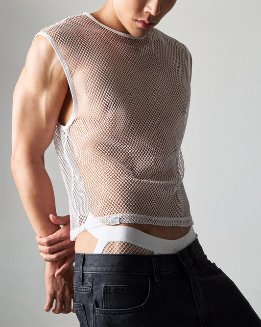 Edge Net Muscle Tank
