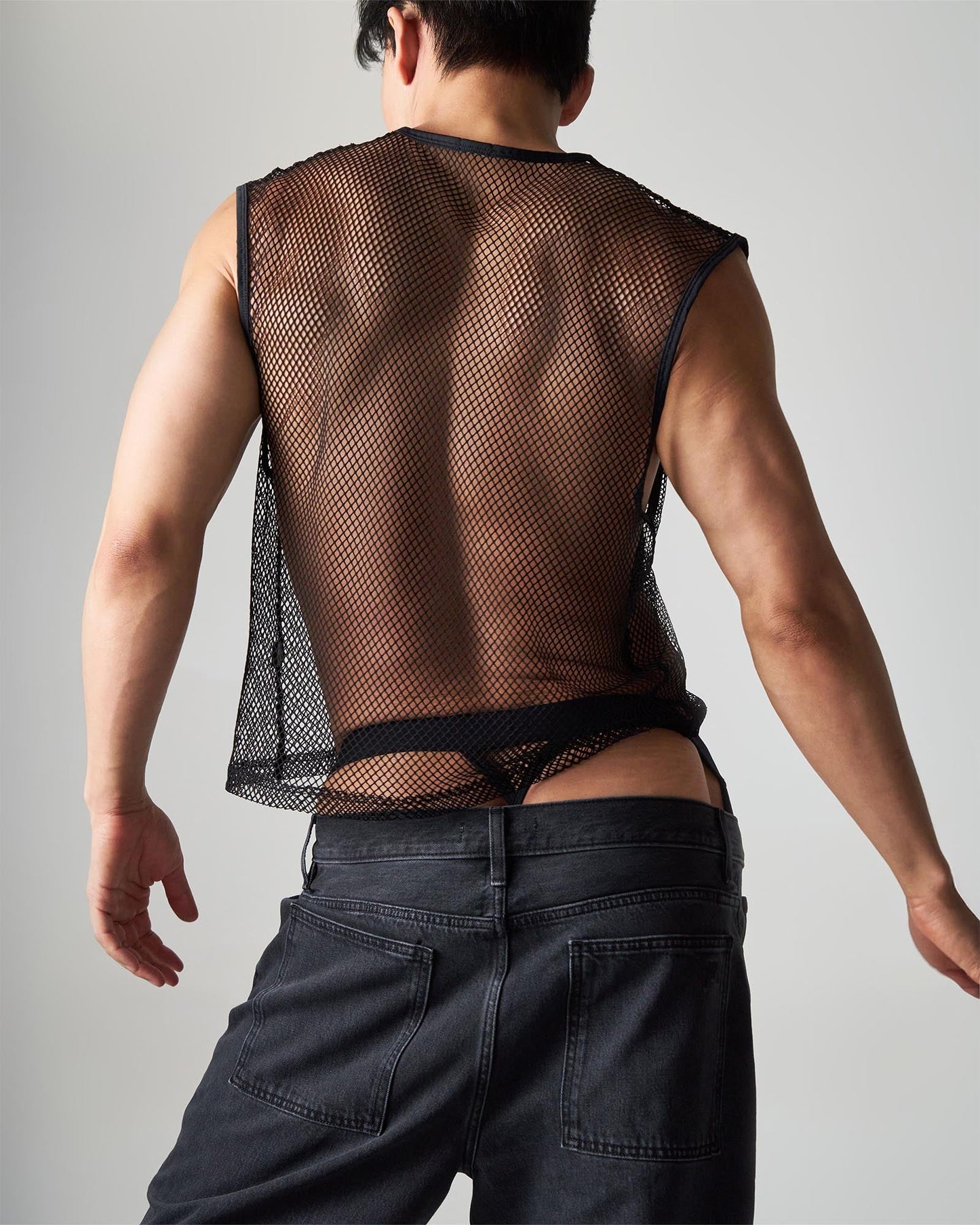 Edge Net Muscle Tank