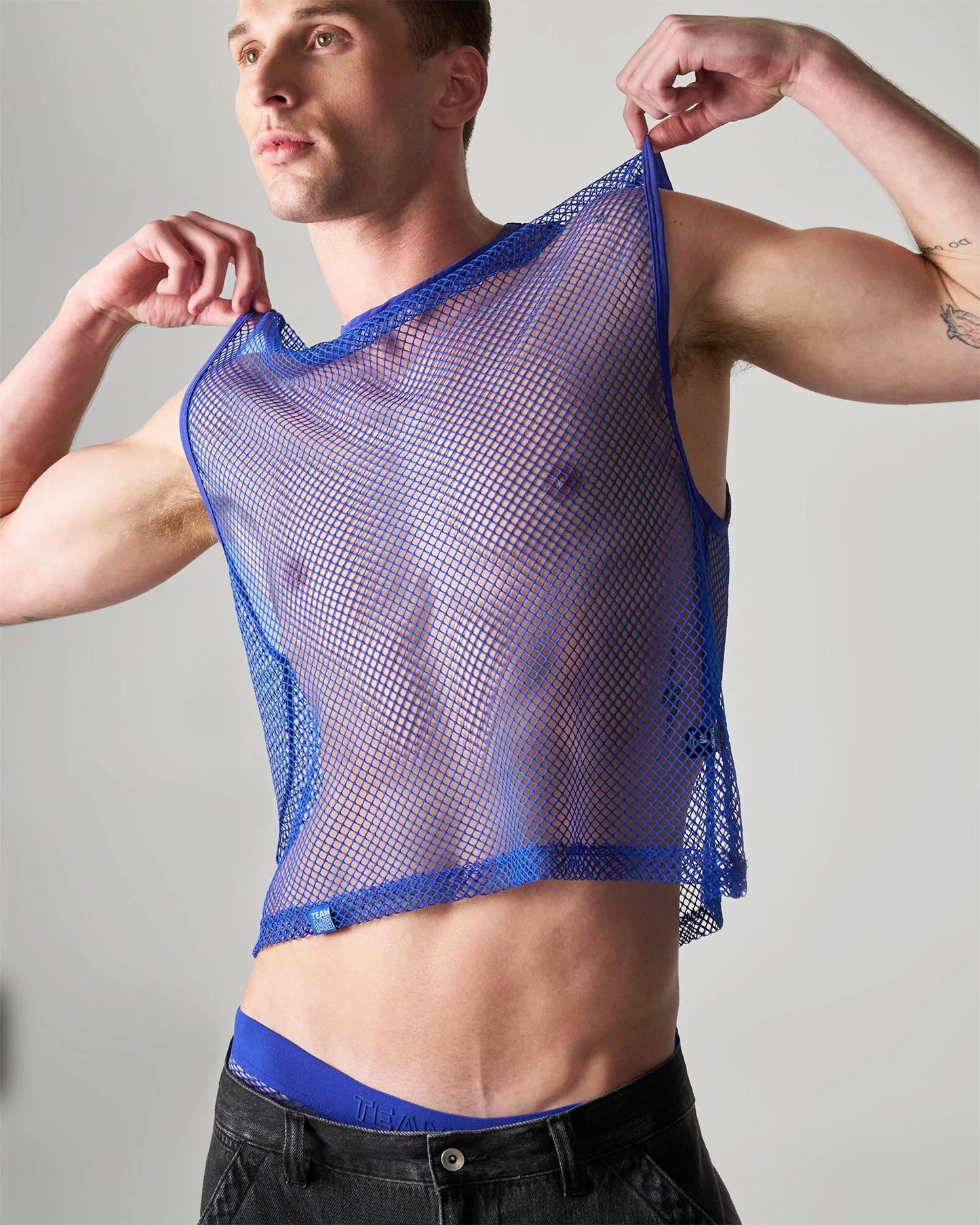 Edge Net Muscle Tank