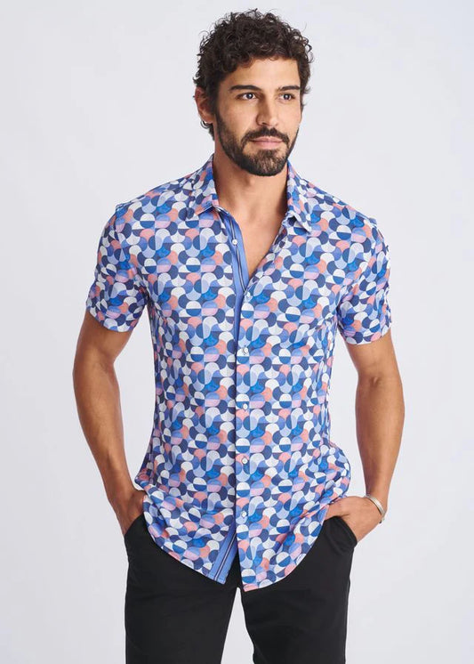 Printed Performance Short Sleeve Shirt