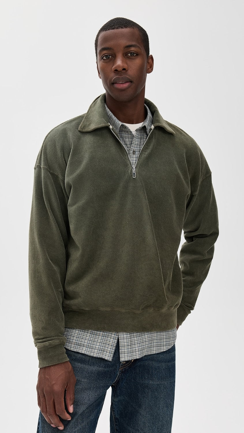 Claude Half Zip Sweatshirt