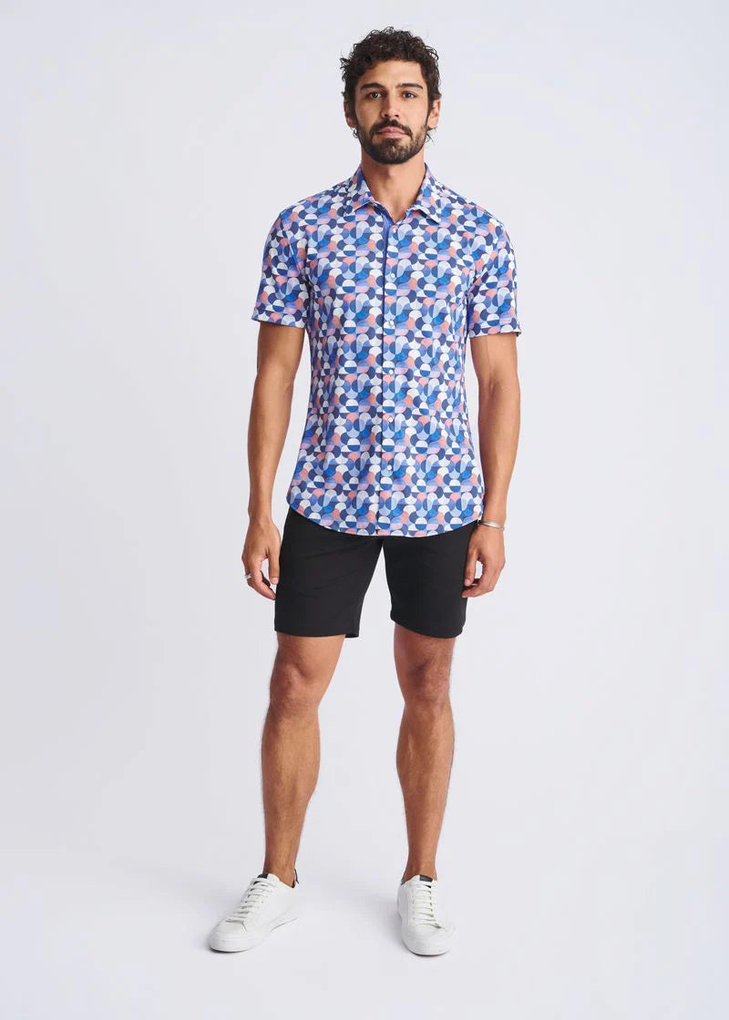 Printed Performance Short Sleeve Shirt