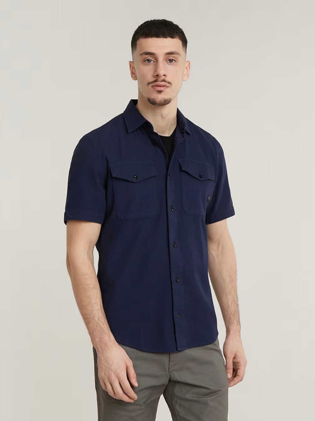 Marine Slim Shirt Short Sleeve 2.0