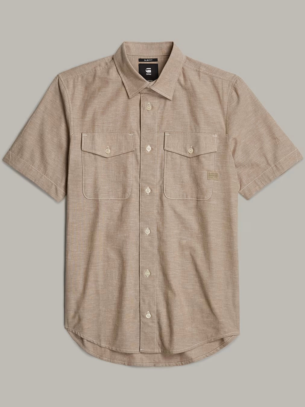 Marine Slim Shirt Short Sleeve 2.0