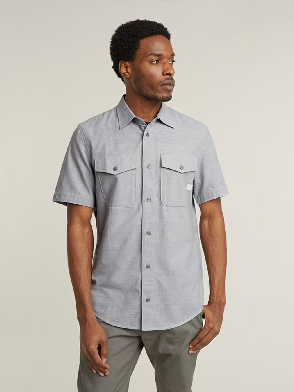 Marine Slim Shirt Short Sleeve 2.0