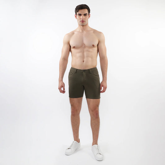 5" Parquet Jacquard Short