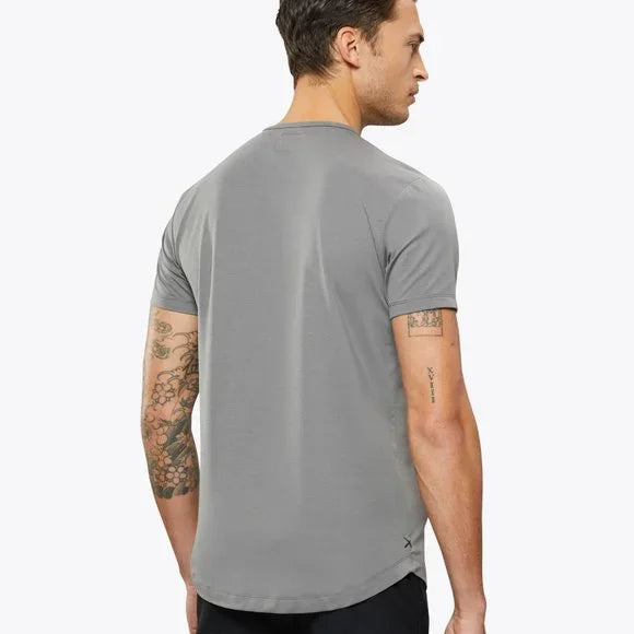 AO Henley Curve-Hem