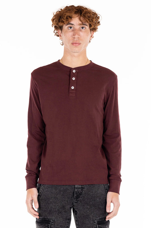 Henley L/S Tee