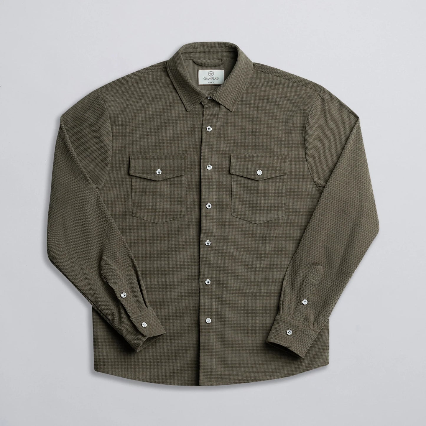 Textured Overshirt