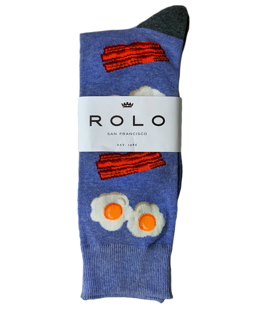 ROLO PREMIUM SOCKS BACONAND EGGS