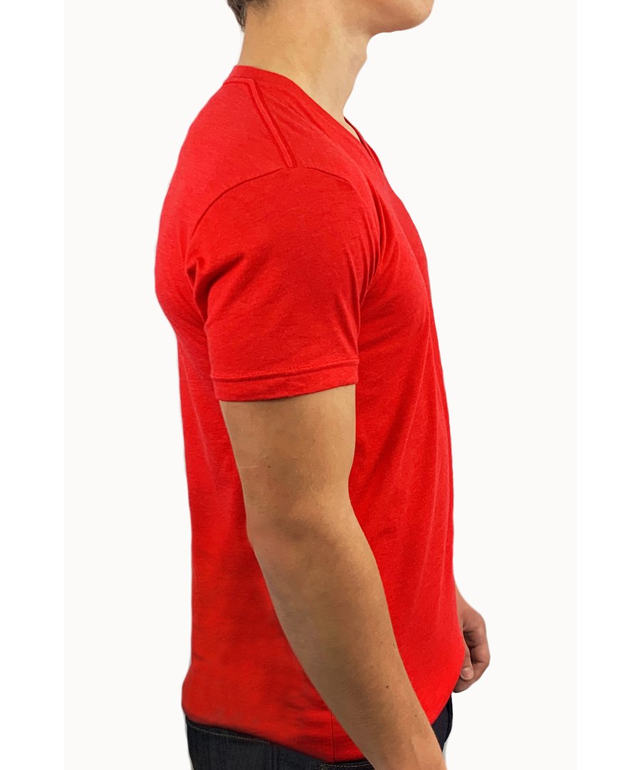 OLD PRODUCT ROLO BASIC V-NECK T-SHIRT RED